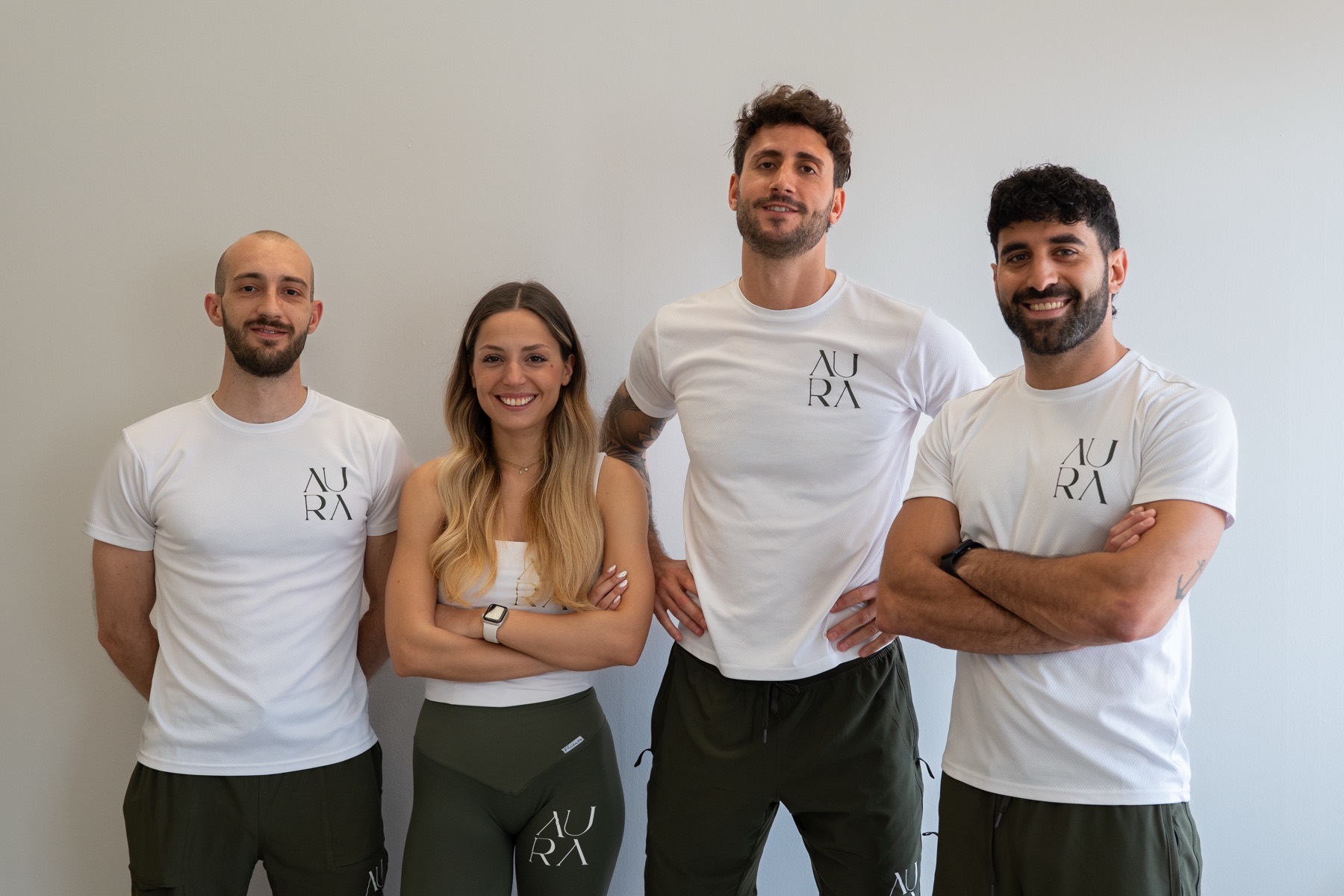 Il team dei founder di Aura Health Club